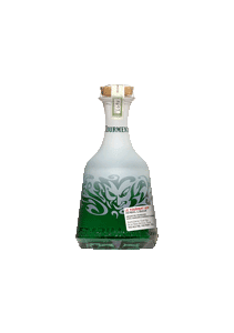 bouteille alcool LE TOURMENT VERT Originale