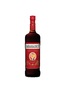 bouteille alcool Ambassadeur Rouge