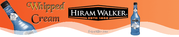 Hiram Walker Whipped Cream
