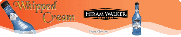 HIRAM WALKER Whipped  Cream 