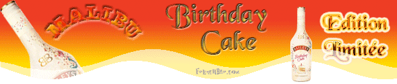 Malibu Birthday Cake