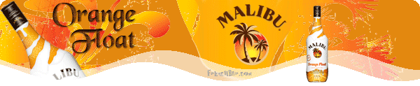 MALIBU Orange  Float 