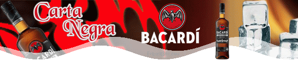 BACARDI Carta  Negra 