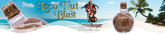 CAPTAIN MORGAN Loco  Nut 