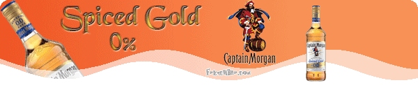 CAPTAIN MORGAN Spiced  Gold 0,0%