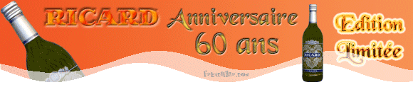 Ricard Anniversaire 60 ans