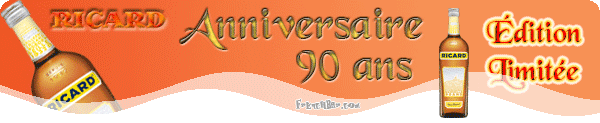RICARD Anniversaire  90 ans 