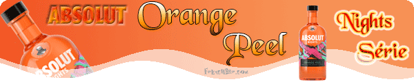 ABSOLUT Orange Nights Peel 
