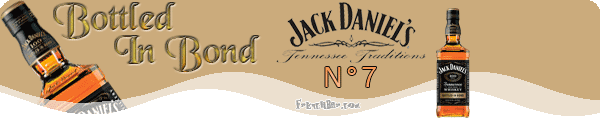 JACK DANIEL'S N°7  Bottled In Bond