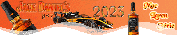 JACK DANIEL'S N°7 Mc Laren 2023 