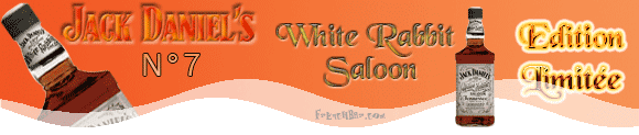 JACK DANIEL'S N°7  White Rabbit Saloon