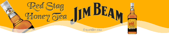 JIM BEAM Red Stag  Honey Tea