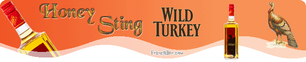WILD TURKEY Honey  Sting 
