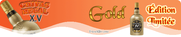 CHIVAS REGAL XV  Gold 