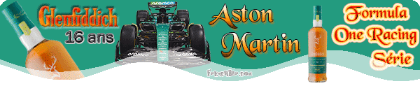 GLENFIDDICH Formula One Racing Aston Martin 16 ans