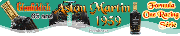 GLENFIDDICH Aston Martin Formula One Racing 1959 