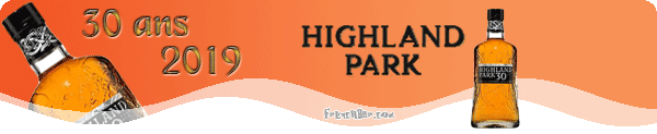 HIGHLAND PARK  30 ans Spring 2019