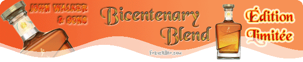 JOHN WALKER & SONS Bicentenary Blend
