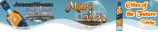 JOHNNIE WALKER Mars Cities of the Future 2220 