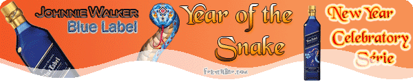 JOHNNIE WALKER Year of the New Year Celebratory Snake 