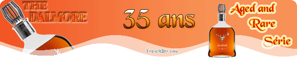 THE DALMORE 35 ans Aged & Rare  