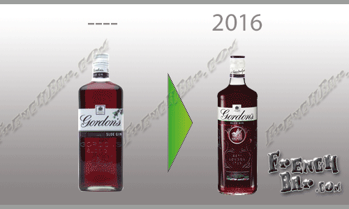 Gordon's Sloe Gin New Design 2016