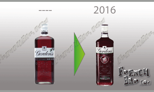 GORDON'S Sloe Gin New Design 2016