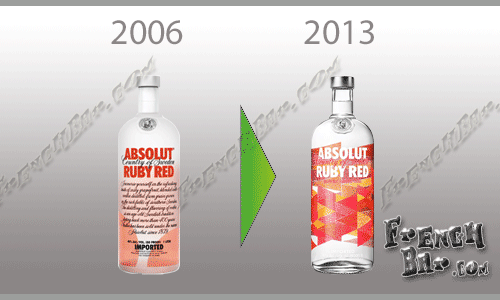 ABSOLUT Ruby Red New Design 2013