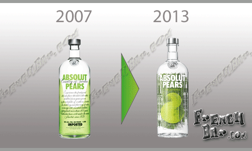 Absolut Pears New Design 2013