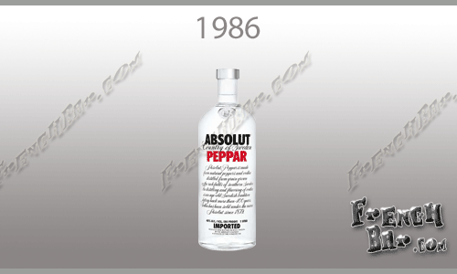 Absolut Peppar Design 1986