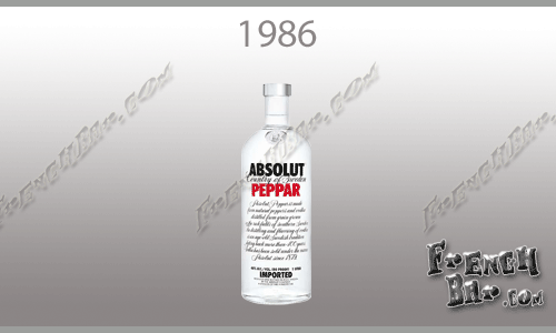 ABSOLUT Peppar Design 1986