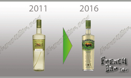 ŻUBRÓWKA Herbe de Bison New Design 2016