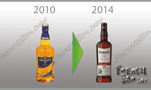 DEWAR'S 12 ans New design 2014