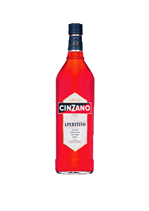 bouteille alcool Cinzano Apéritivo