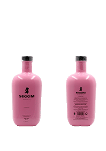 bouteille alcool SIKKIM Fraise