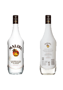 bouteille alcool Malibu Coco New Design 2013