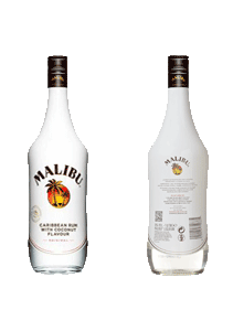 bouteille alcool MALIBU Coco New Design 2013