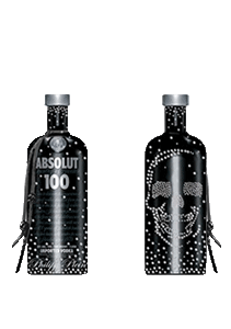 bouteille alcool ABSOLUT 100