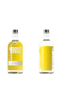 bouteille alcool ABSOLUT Citron