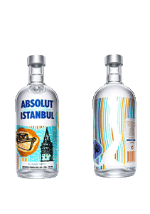 bouteille alcool ABSOLUT Istanbul