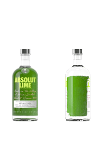 bouteille alcool ABSOLUT Lime New Design 2021