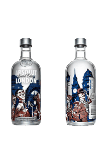 bouteille alcool ABSOLUT London