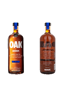 bouteille alcool ABSOLUT Oak