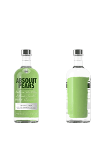 bouteille alcool ABSOLUT Pears New Design 2021