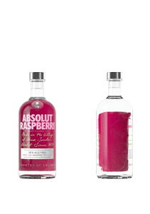 bouteille alcool ABSOLUT Raspberri New Design 2021