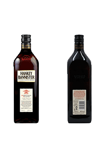 bouteille alcool Hankey Bannister Héritage