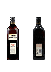 bouteille alcool  HANKEY BANNISTER  Héritage  