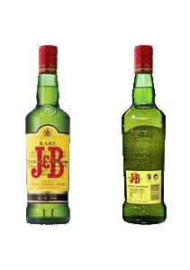 bouteille alcool J&B Rare