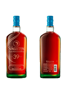 bouteille alcool THE SINGLETON 39 ans