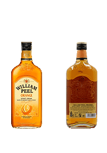 bouteille alcool William Peel Orange